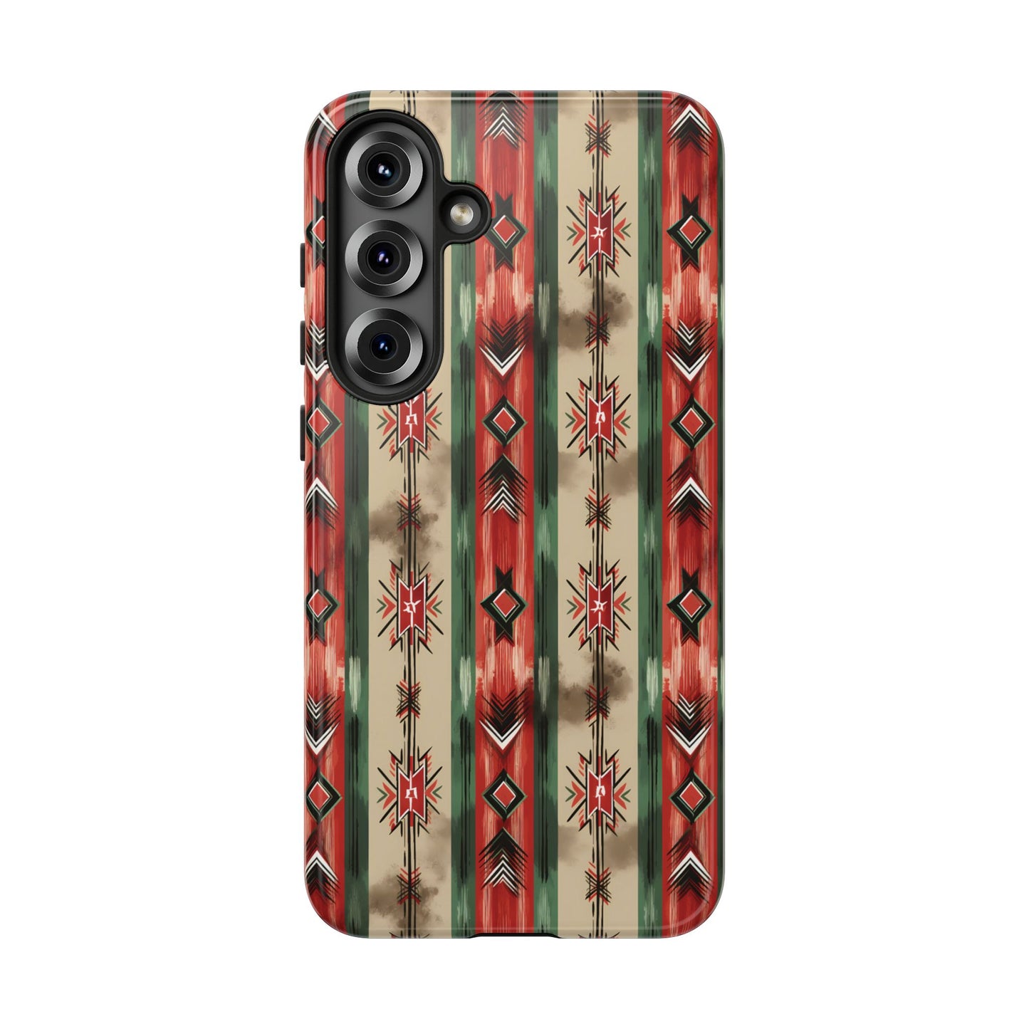 Christmas Aztec Stripes Tough Case