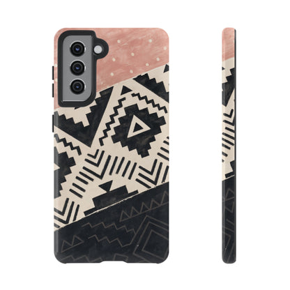 Blush Aztec Tough Case