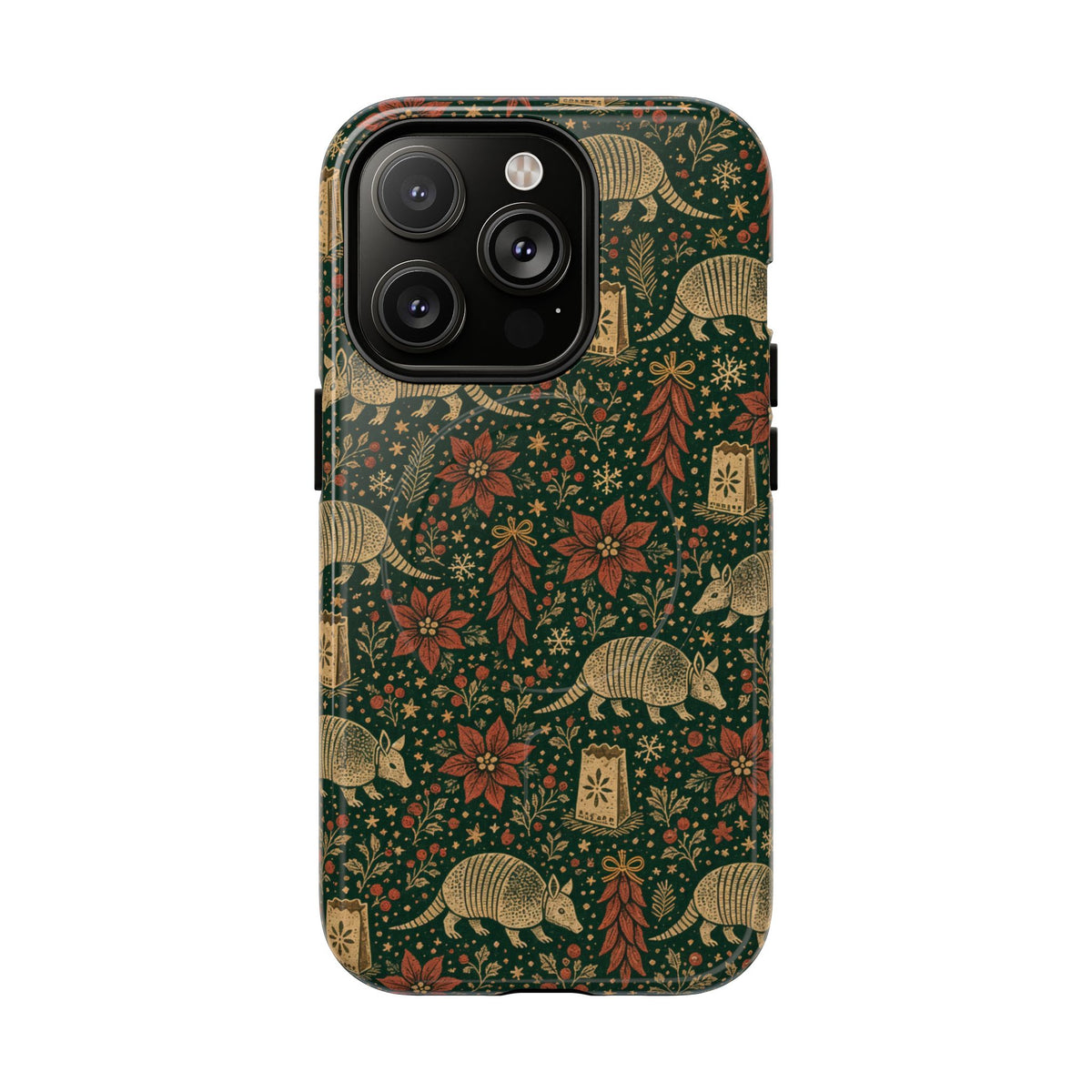 Christmas Armadillo Magnetic Case
