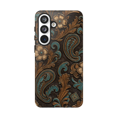 Tooled Paisley Tough Case