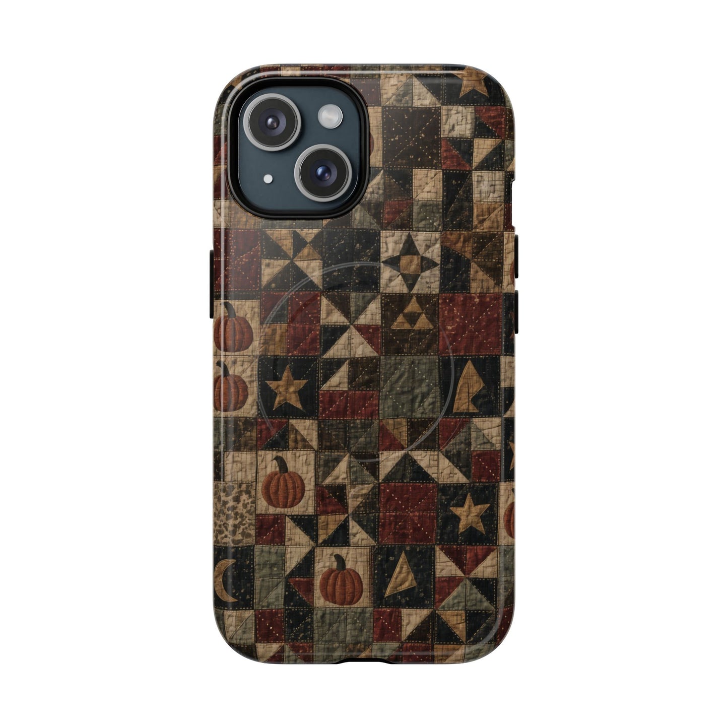 Pumpkin Patchwork Magnetic Case