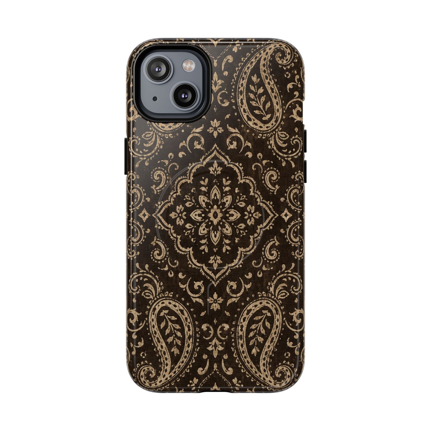 Chocolate Paisley Magnetic Case