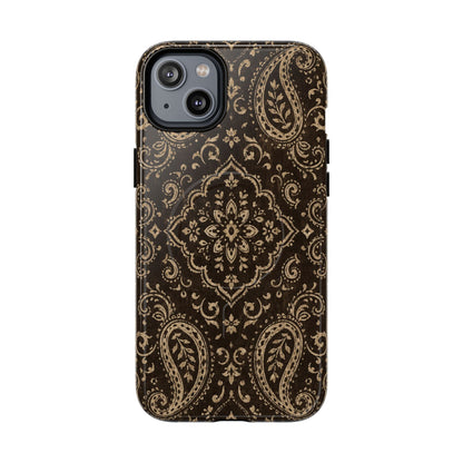 Chocolate Paisley Magnetic Case