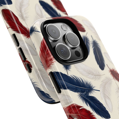 Patriotic Feathers Tough Case