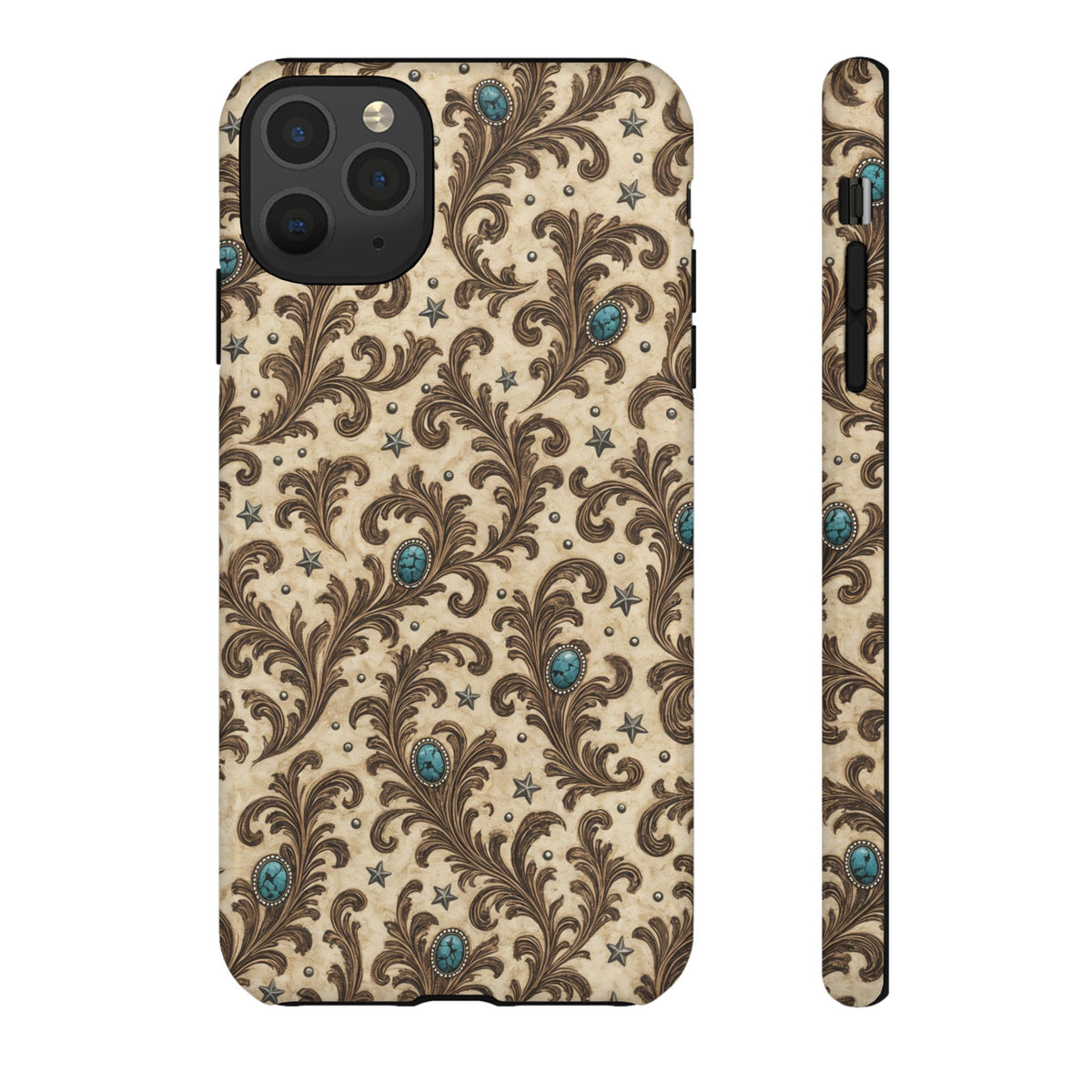 Turquoise Plume Tough Case