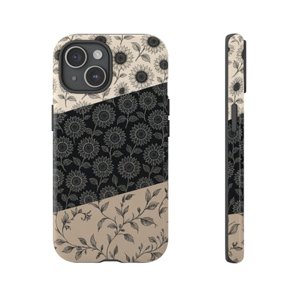 Inked Sunflowers Tough Case