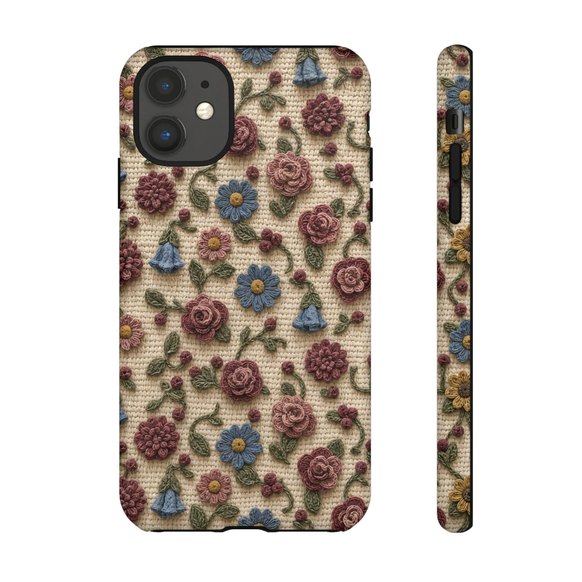 Crochet Flower Garden Tough Case