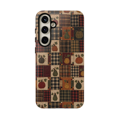 Plaid Pumpkin Tough Case