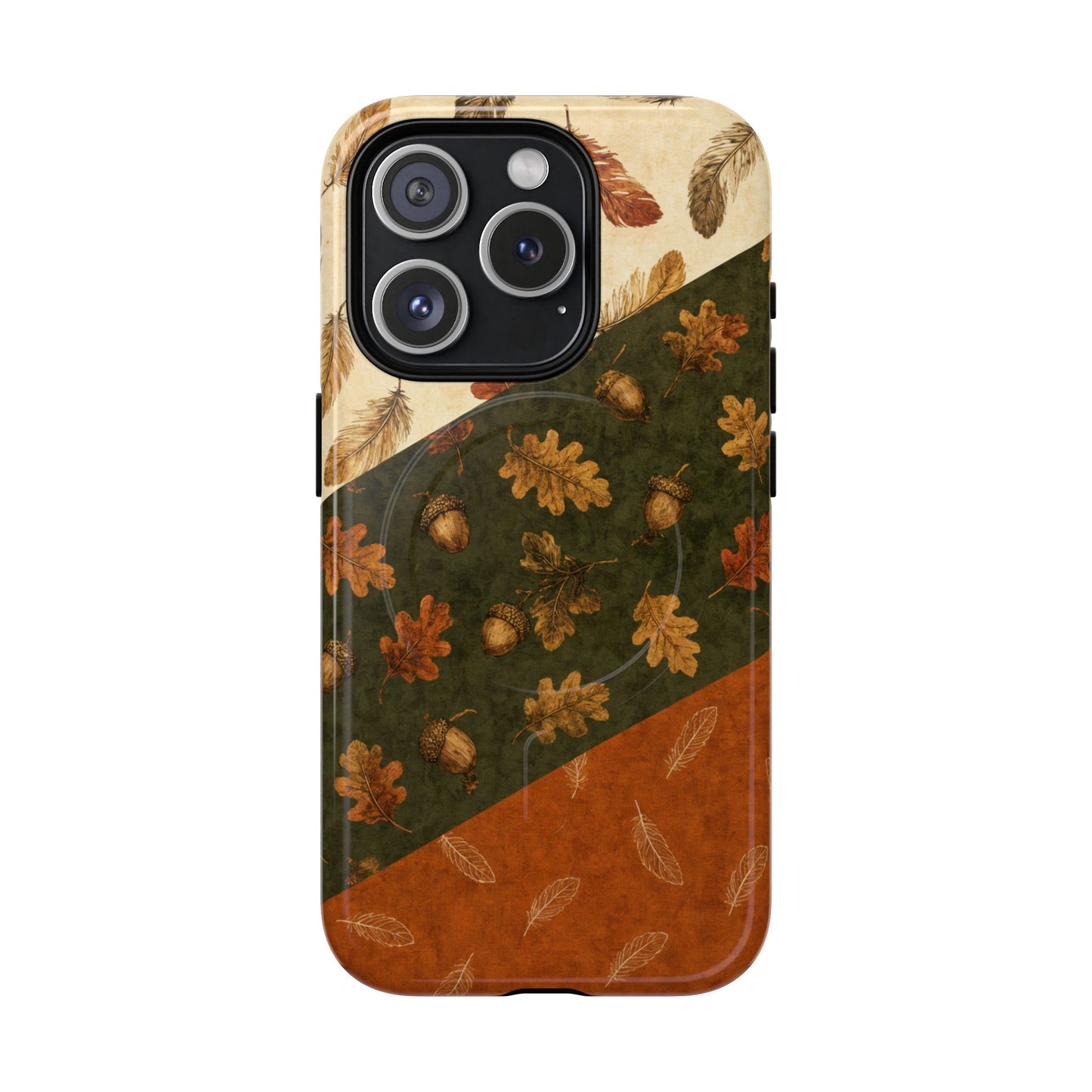 Autumn Feather Swaths Magnetic Case