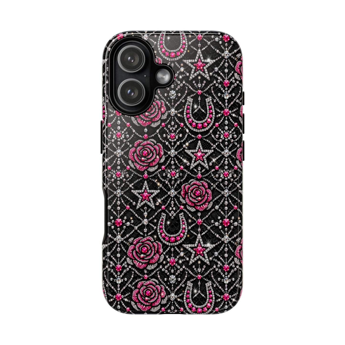 Rhinestone Rose Tough Case