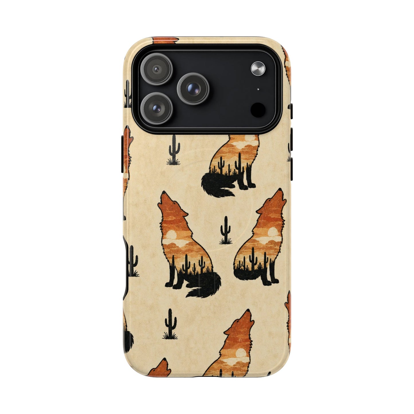 Desert Wolf Magnetic Case