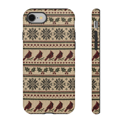 Fair Isle Cardinals Tough Case