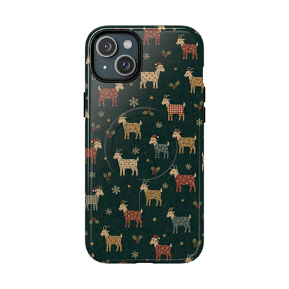 Yuletide Goats Magnetic Case