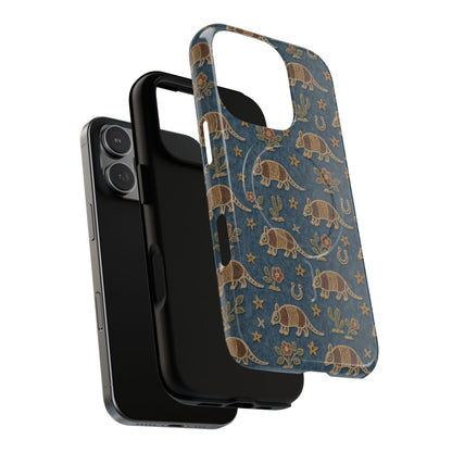 Denim Armadillo Magnetic Case