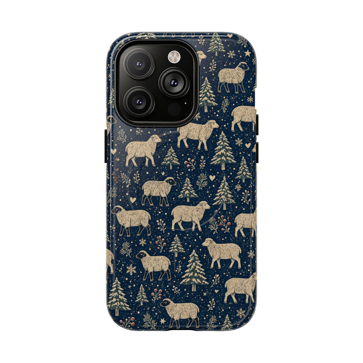 Snowy Sheep Magnetic Case