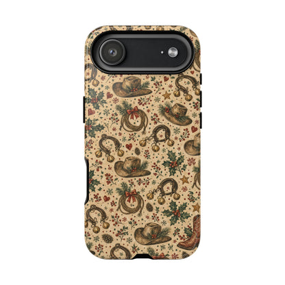 Cowboy Christmas Tough Case