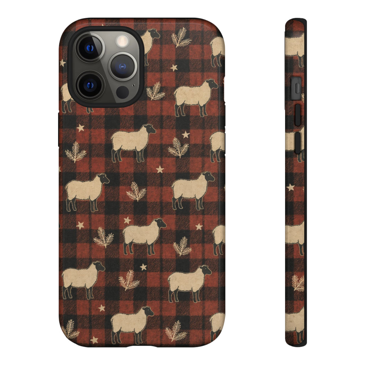 Plaid Sheep Tough Case