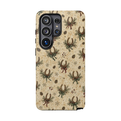 Christmas Horseshoes Tough Case