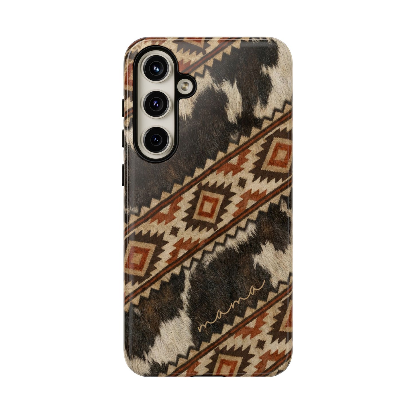 Cowhide Aztec Mama Tough Case