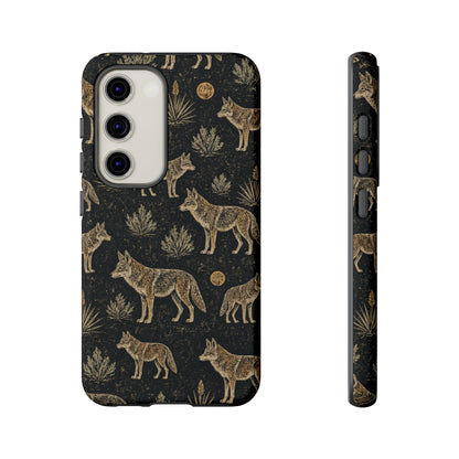 Moonlit Coyote Tough Case