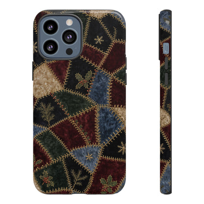 Winter Crazy Quilt Tough Case
