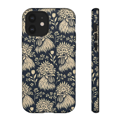 Floral Rooster Tough Case