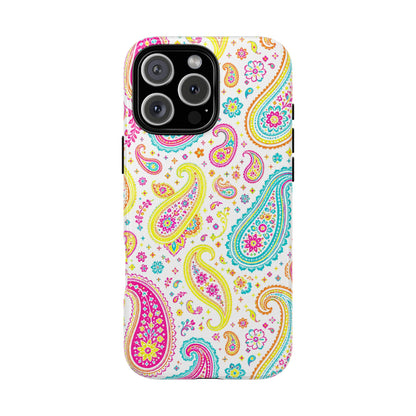 Neon Paisley Tough Case