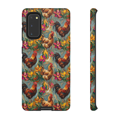 Painted Chickens Tough Case