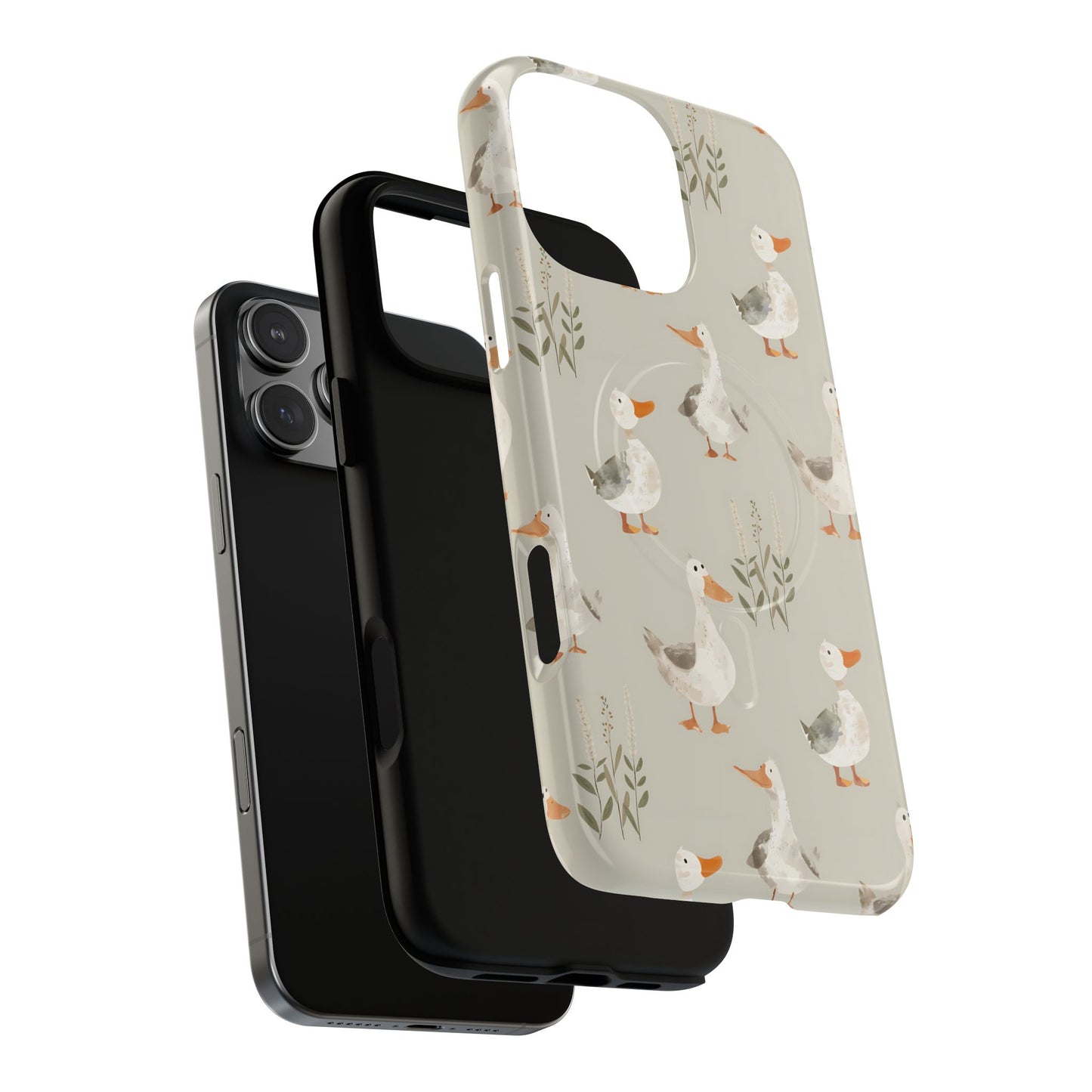 Cottage Core Ducks Magnetic Case