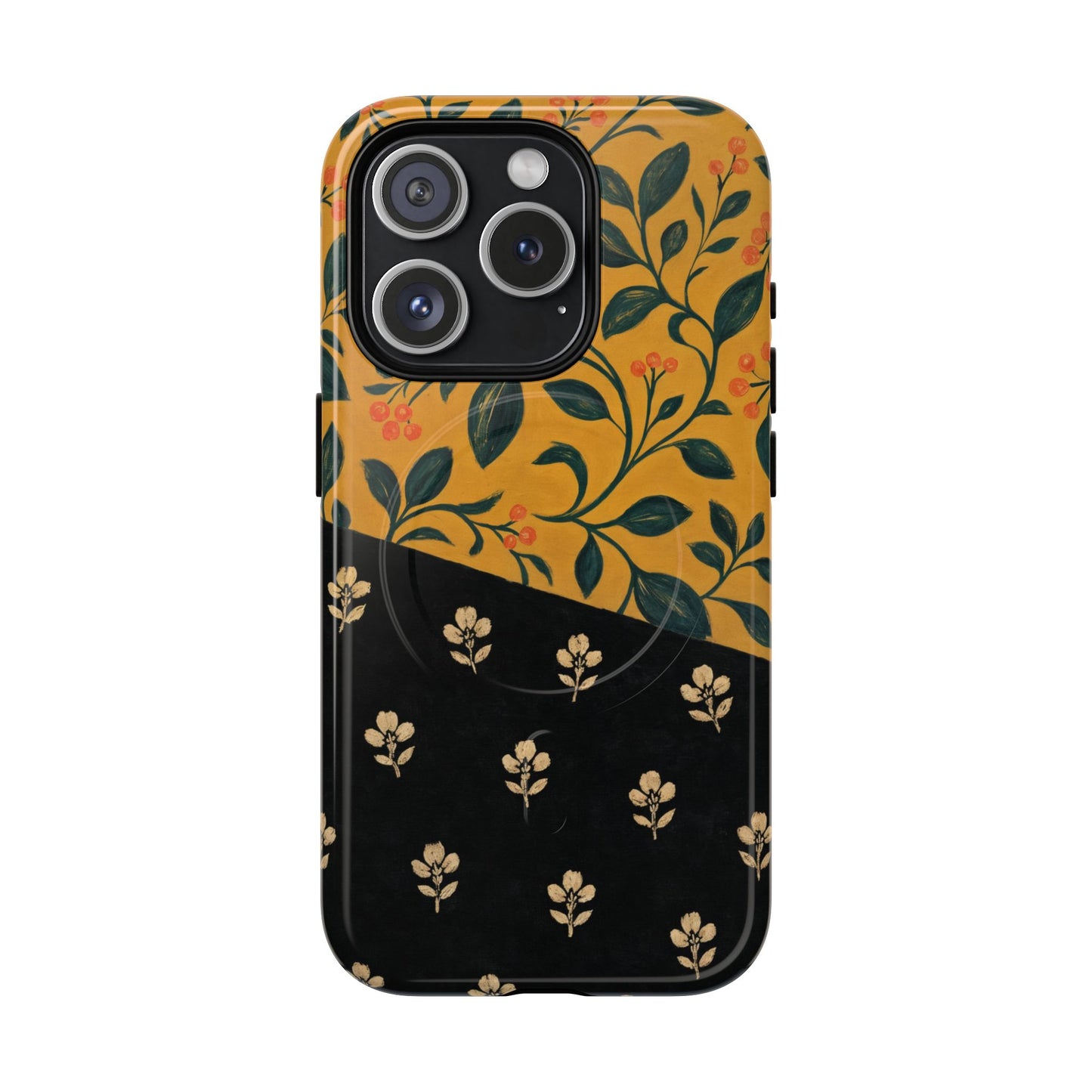 Mustard Folk Vine Magnetic Case