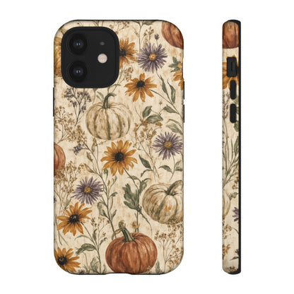 Pumpkin Wildflower Tough Case