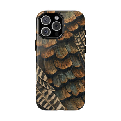 Turkey Feathers Magnetic Case