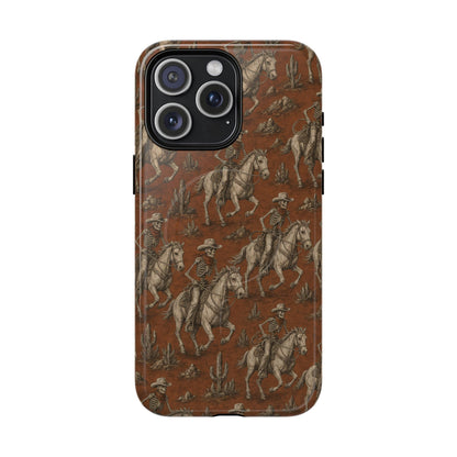 Skeleton Cowboy Ride Magnetic Case