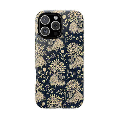 Floral Rooster Tough Case