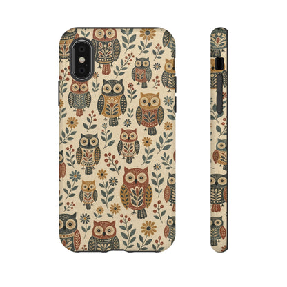 Folk Owls Tough Case