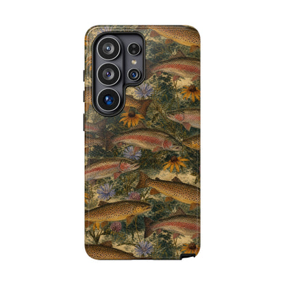 Floral Trout Tough Case