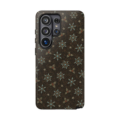 Squash Blossom Snowflakes Tough Case