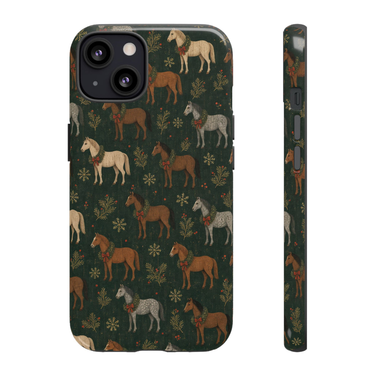 Wreath Horses Tough Case