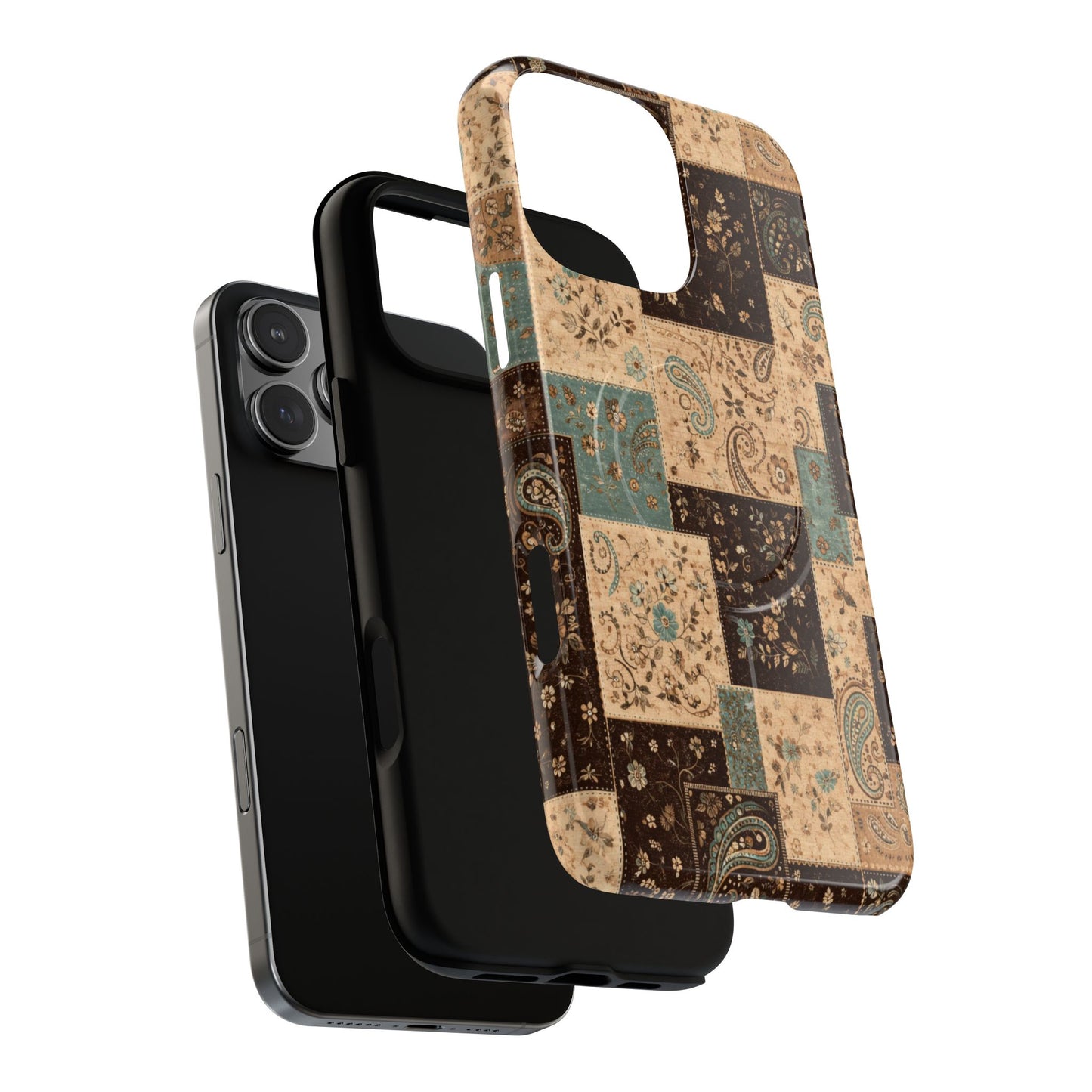 Chocolate Patchwork Magnetic Case