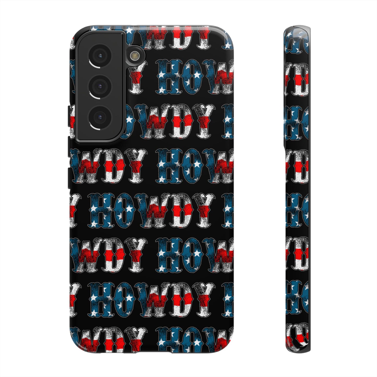 Patriotic Howdy Tough Case