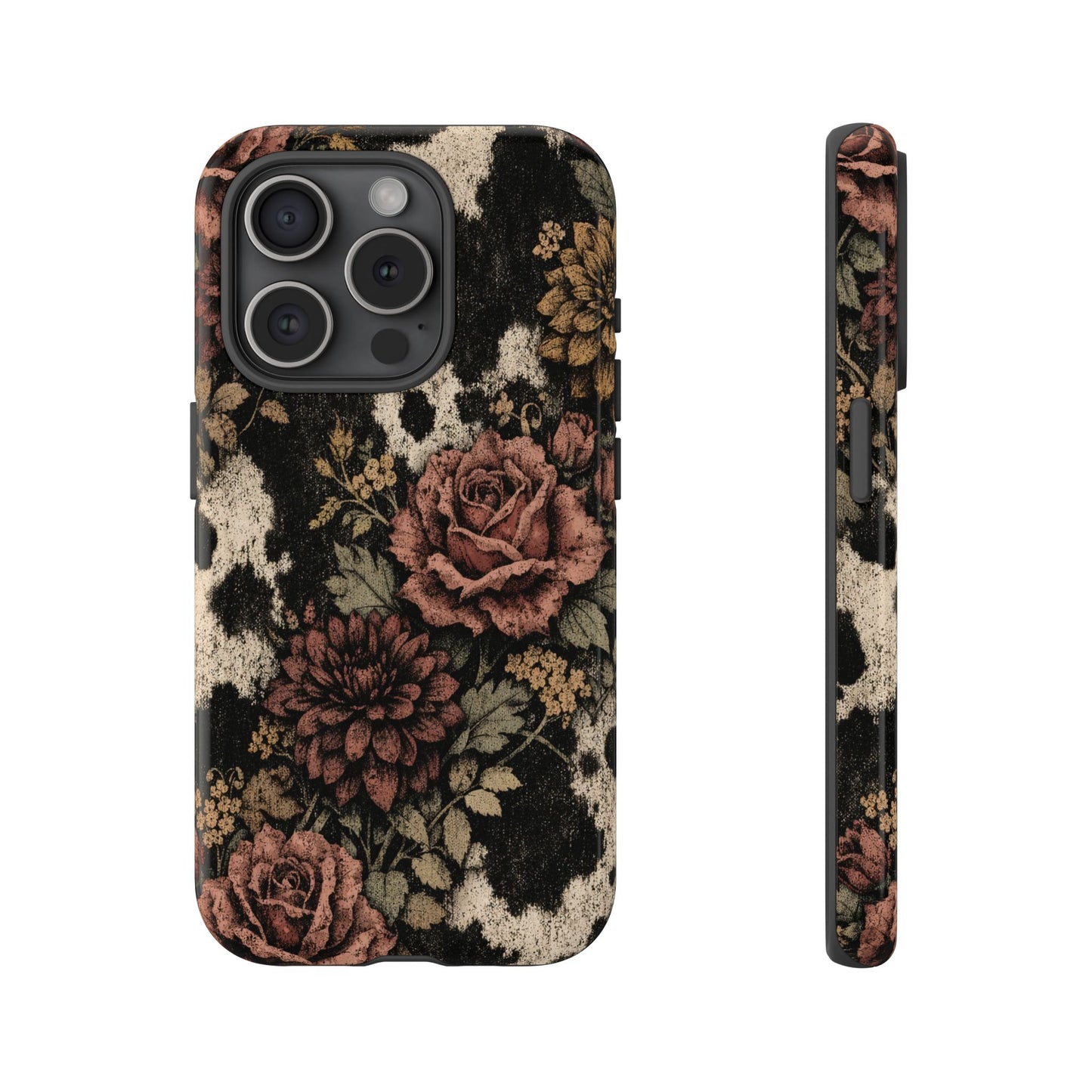 Cowhide Bloom Tough Case