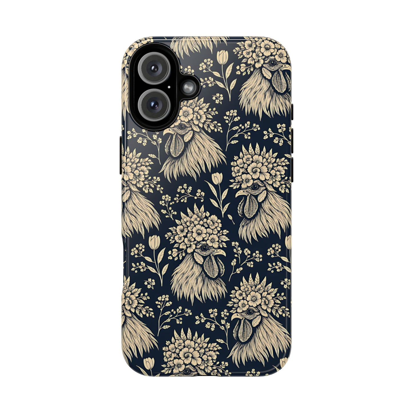Floral Rooster Tough Case