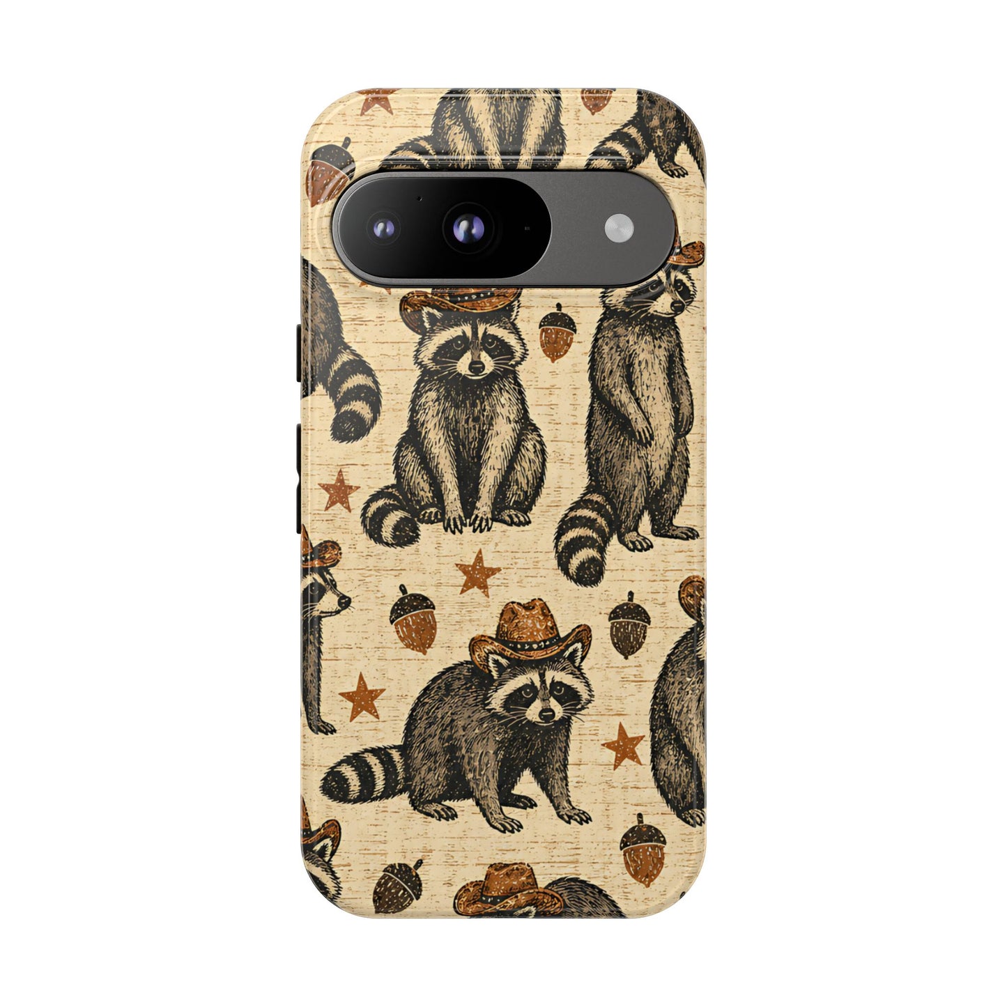 Retro Raccoon Tough Case