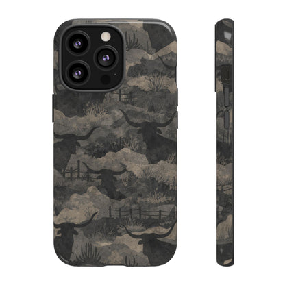 Camo Longhorns Tough Case