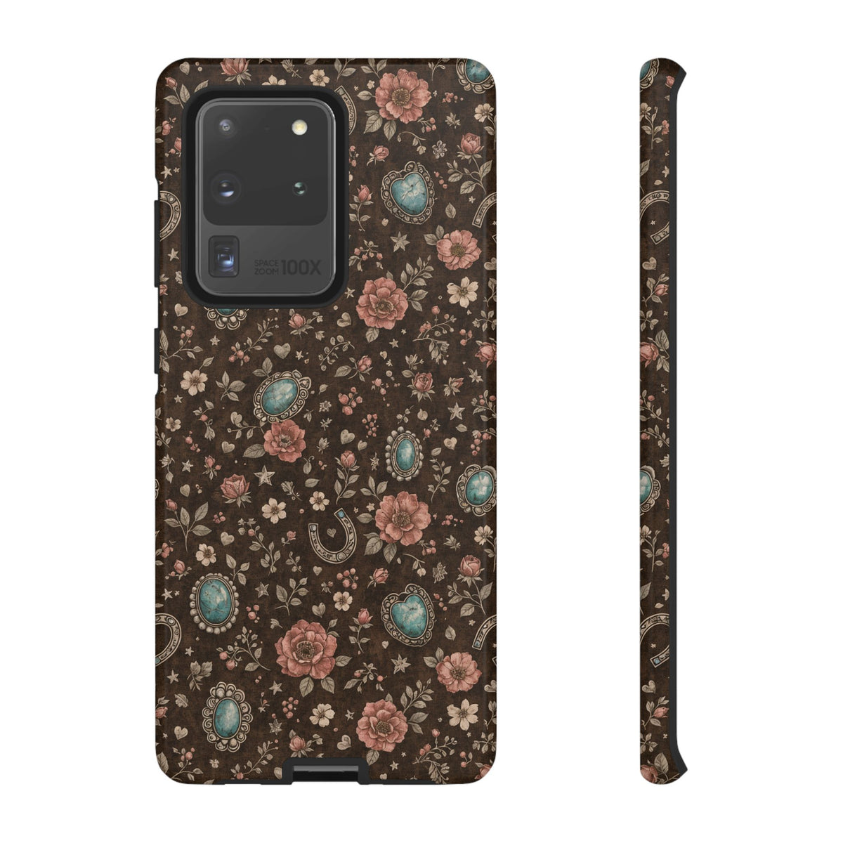 Turquoise Roses Tough Case