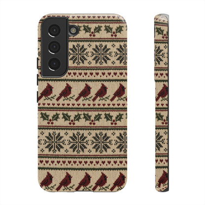 Fair Isle Cardinals Tough Case