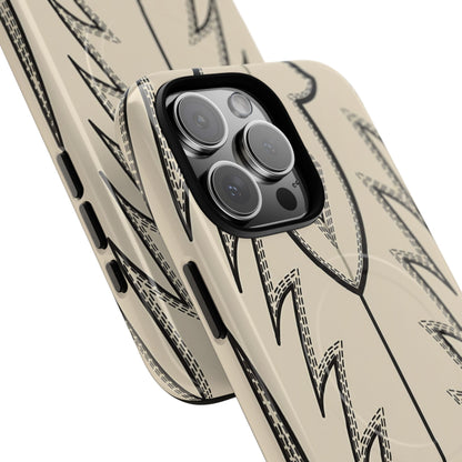 Boot Closeup Cream Magnetic Case