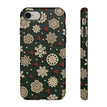 Crochet Snowflakes Tough Case
