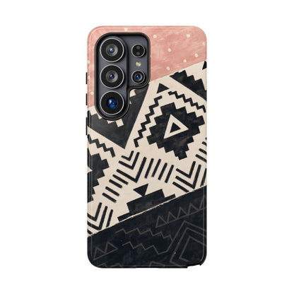 Blush Aztec Tough Case