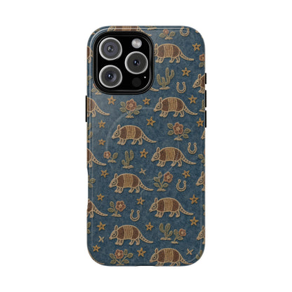 Denim Armadillo Magnetic Case